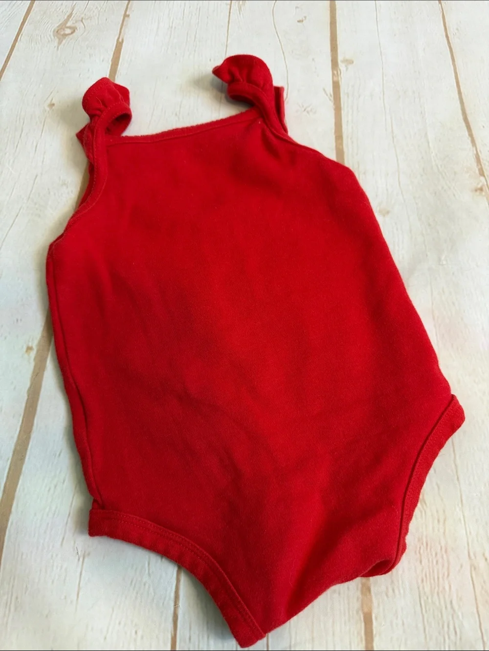 Carters firecracker Red Baby Onesie 